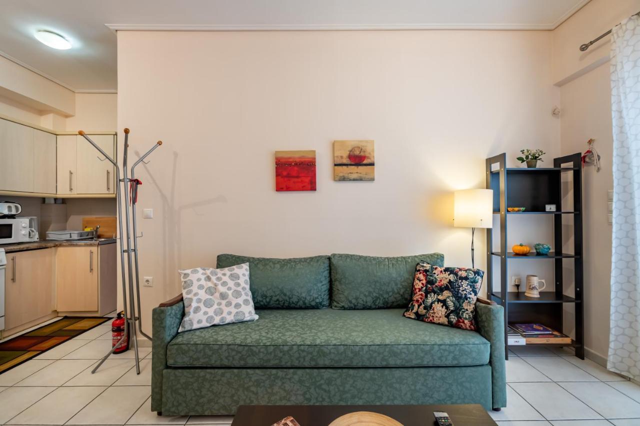 Ferienwohnung Flat In Excellent Location With Private Parking Athen Exterior foto
