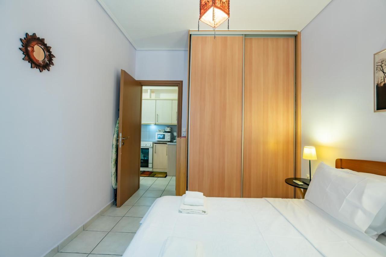 Ferienwohnung Flat In Excellent Location With Private Parking Athen Exterior foto