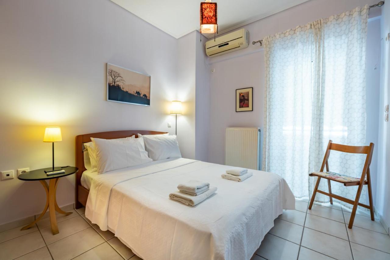 Ferienwohnung Flat In Excellent Location With Private Parking Athen Exterior foto
